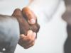 Shaking hands